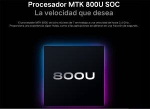 MediaTek Dimensity 800U con tecnología de 7nm